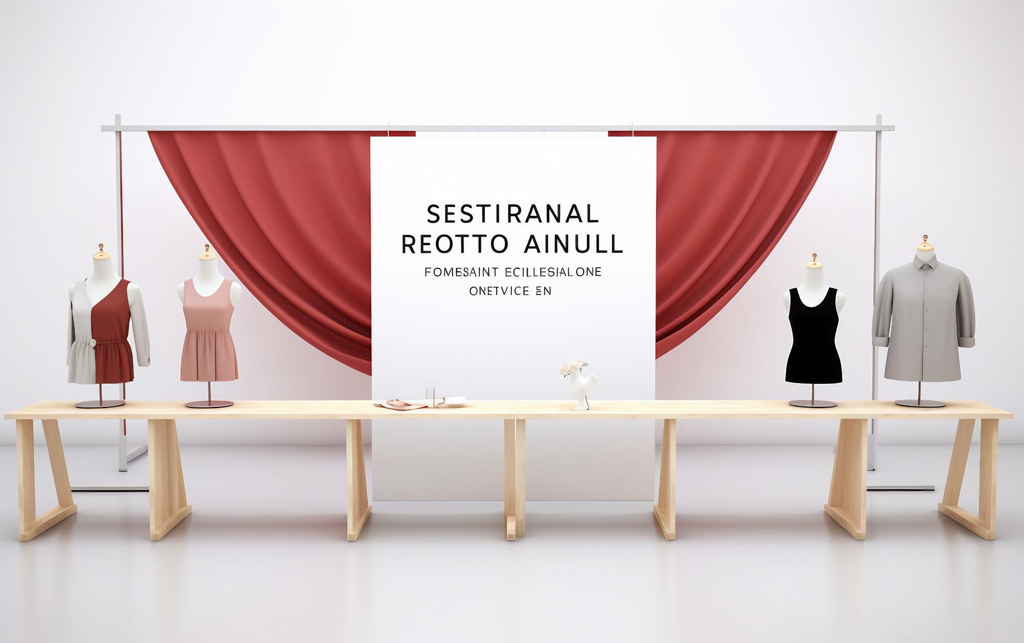 atelier entrance with embroidered banner